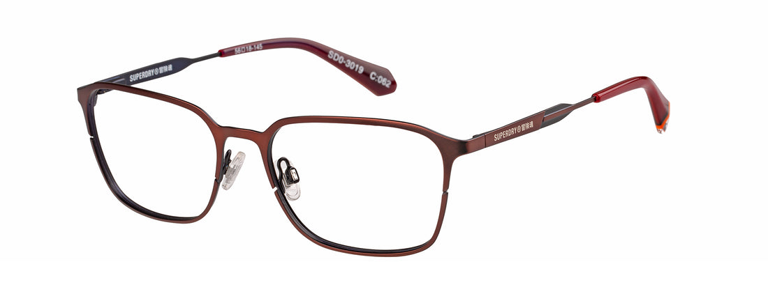 Occhiali da vista superdry 992072 50 rojo masculino taglia 56mm - Vista principale