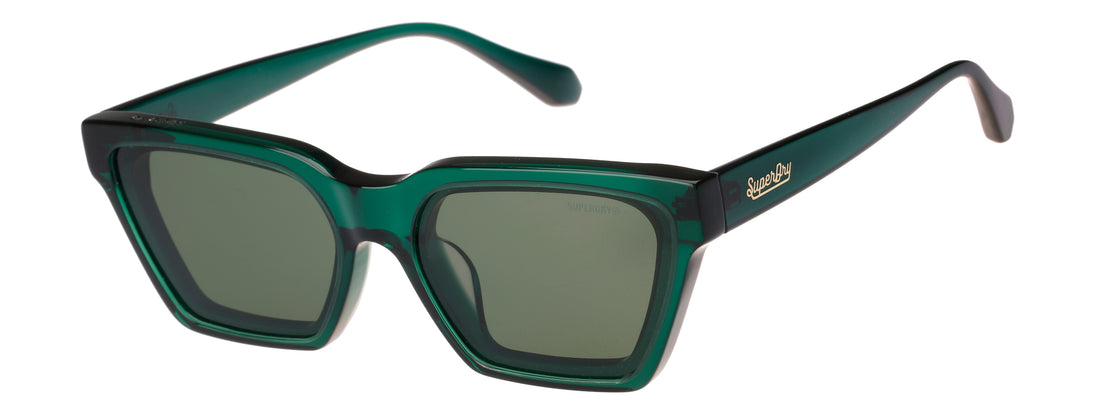 Sonnenbrillen superdry 996102 40 verde femenino größe 30mm - Hauptansicht
