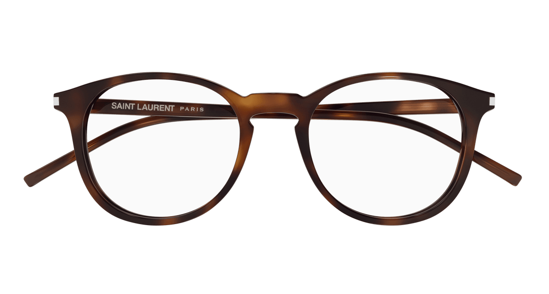 Óculos graduados saint laurent sl 106 002 unisex tamanho 50mm - Vista de detalhe