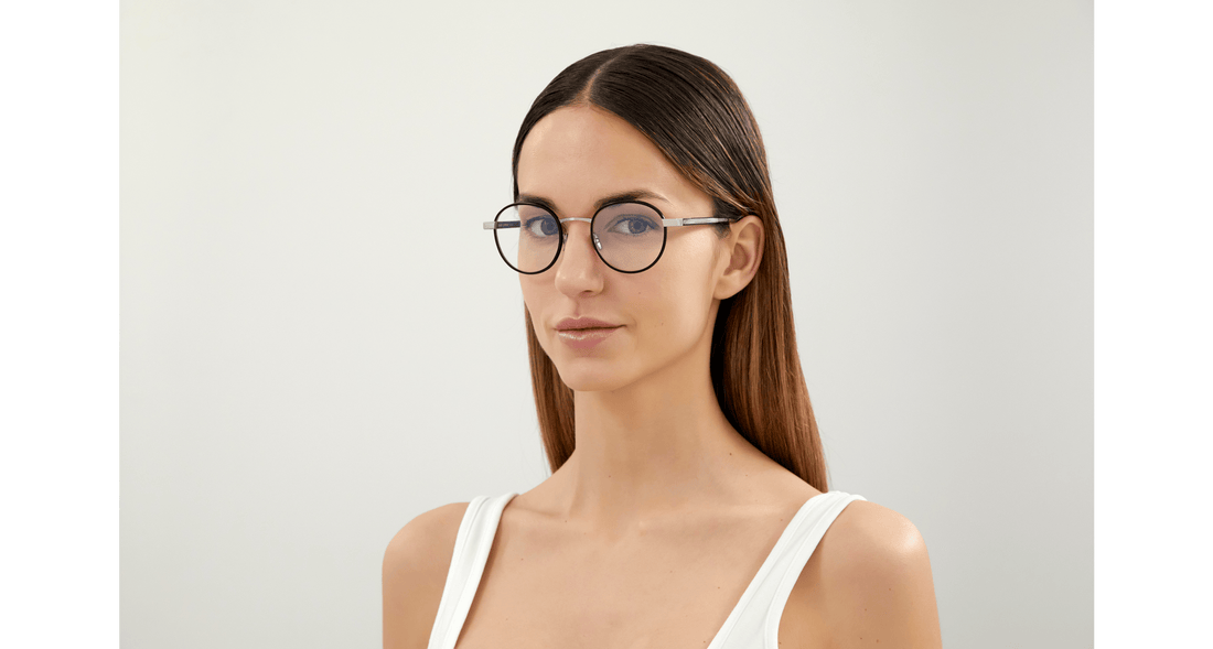 Lunettes de vue saint laurent sl 125 001 unisex taille 49mm - Vue détaillée