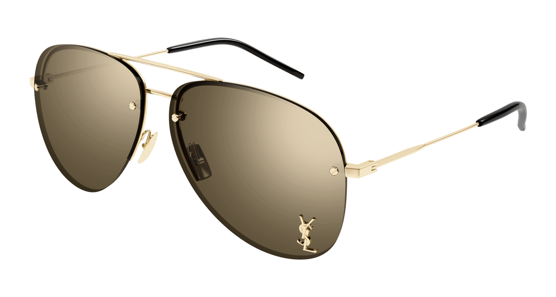 Sunglasses saint laurent classic 11 m 004 pilot unisex size 59mm - Main view