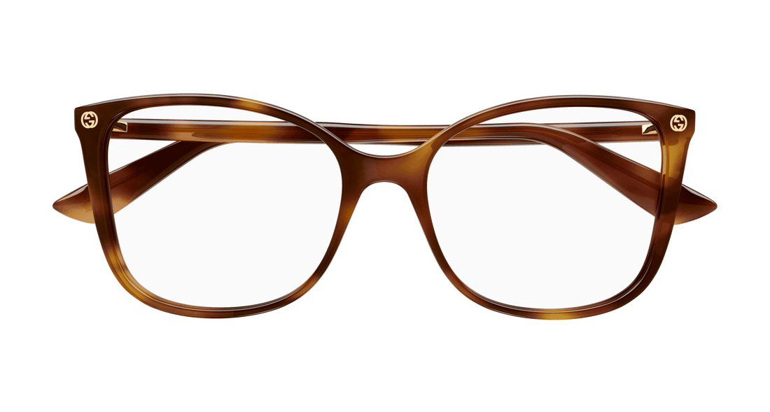 Prescription glasses gucci gg0026o 002 femenino size 53mm - Detailed view
