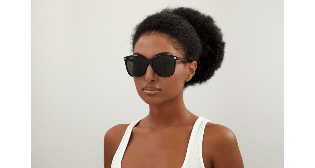 Sunglasses gucci gg0024s 001 negro femenino size 58mm - Detailed view