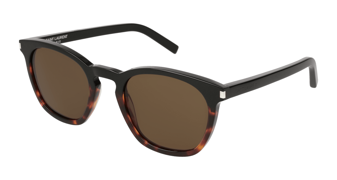 Lunettes de soleil saint laurent sl 28 025 square unisex taille 51mm - Vue principale