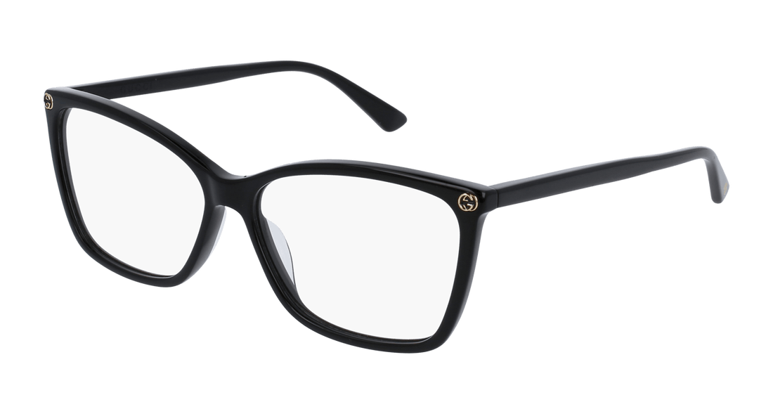 Occhiali da vista gucci gg0025o 001 femenino taglia 56mm - Vista principale