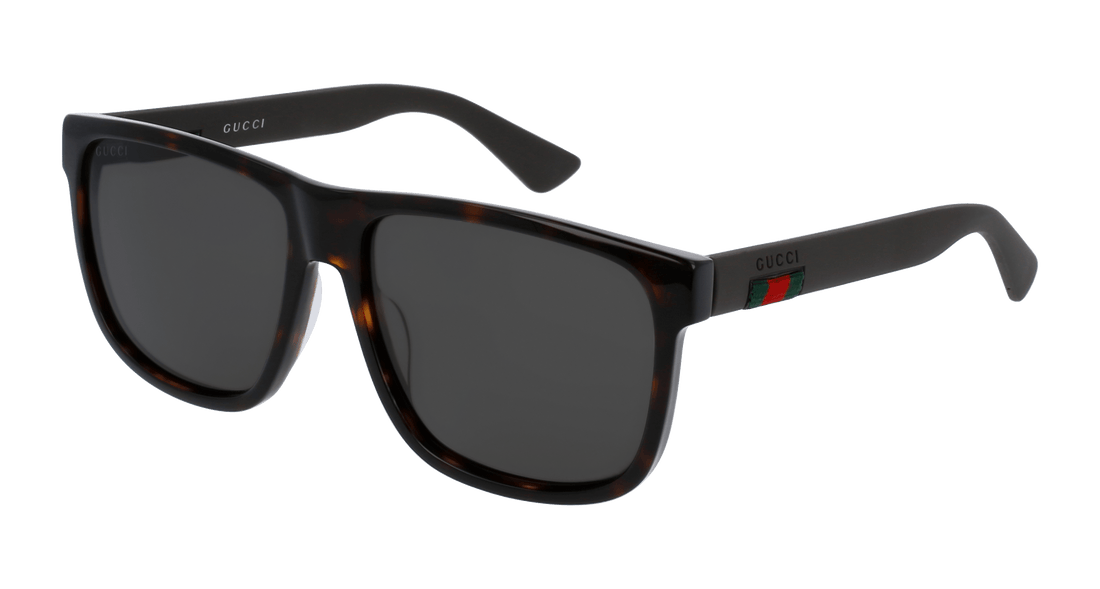 Sonnenbrillen gucci gg0010s 003 havana square masculino größe 58mm - Hauptansicht