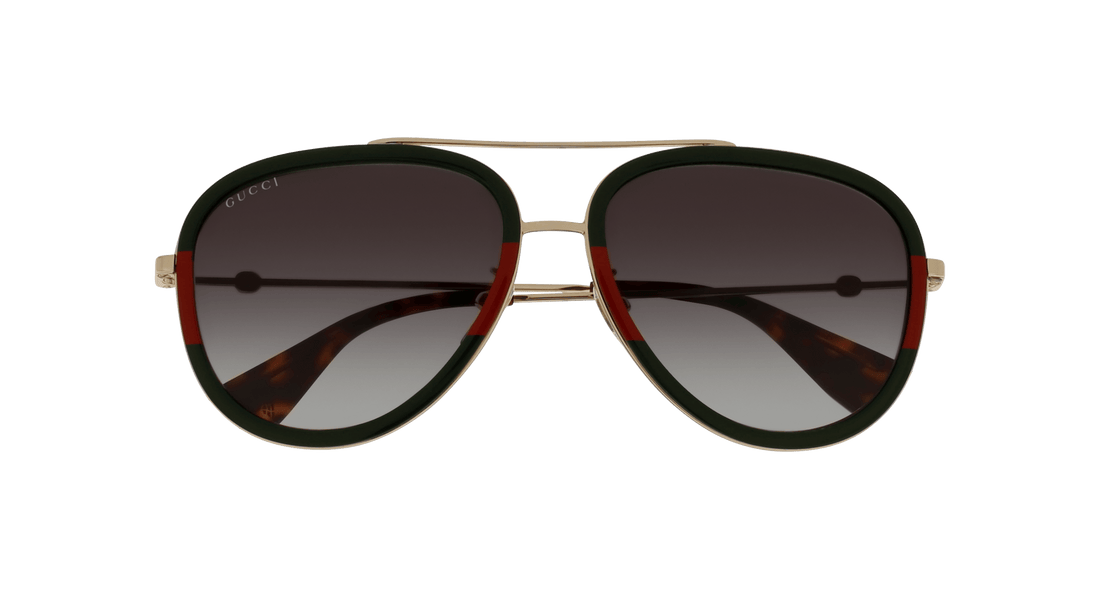 Sunglasses gucci gg0062s 003 dorado femenino size 57mm - Detailed view