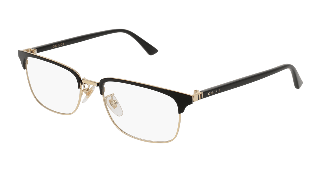 Occhiali da vista gucci gg0131o 001 masculino taglia 53mm - Vista principale