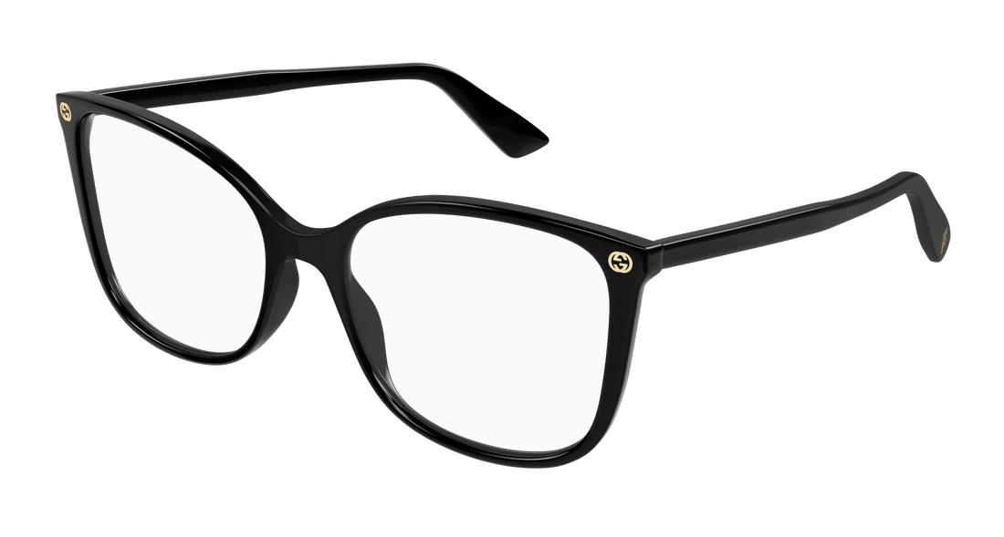 Occhiali da vista gucci gg0026o 001 femenino taglia 53mm - Vista principale