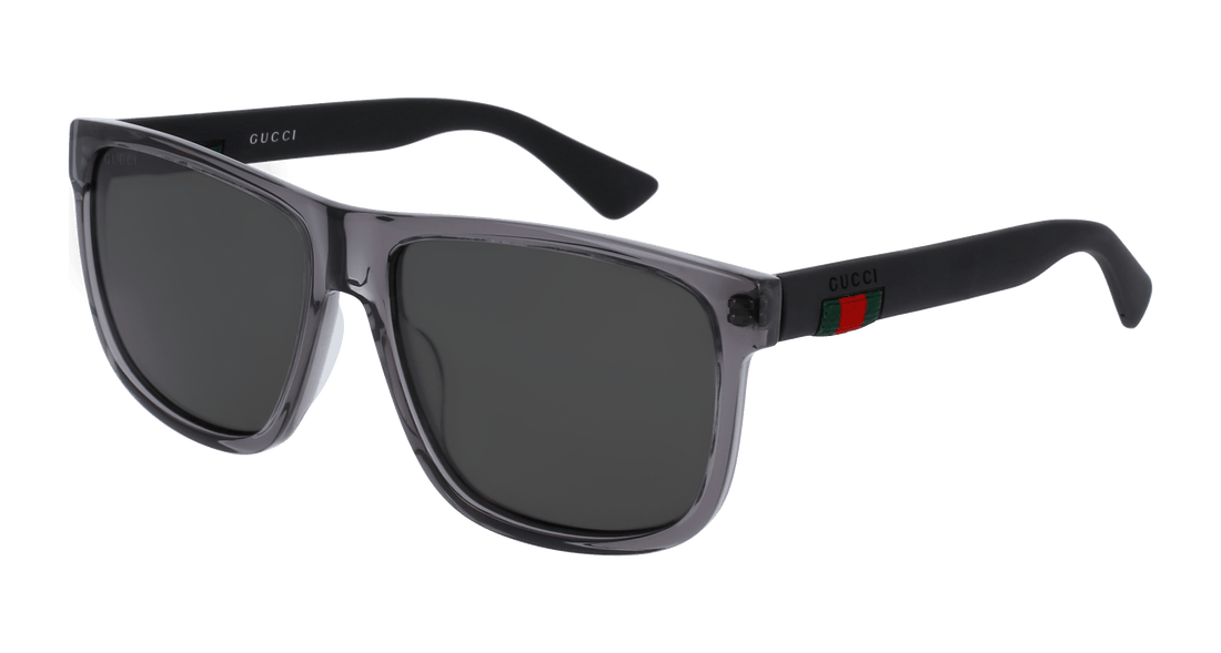 Solglasögon gucci gg0010s 004 square masculino storlek 58mm - Huvudvy