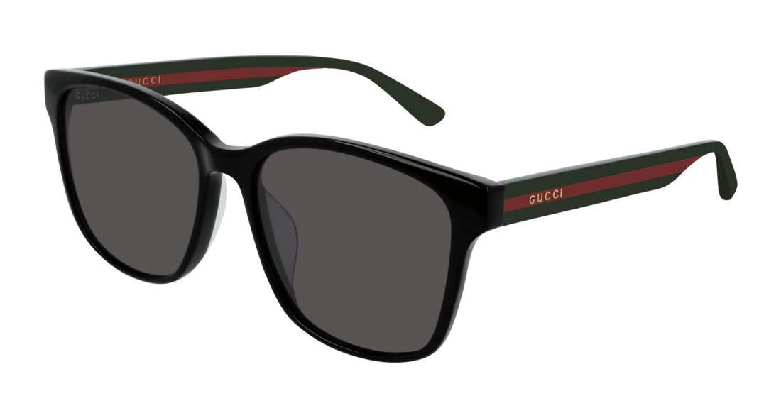 Solbriller gucci gg0417sk 001 negro unisex størrelse 56mm - Hovedvisning