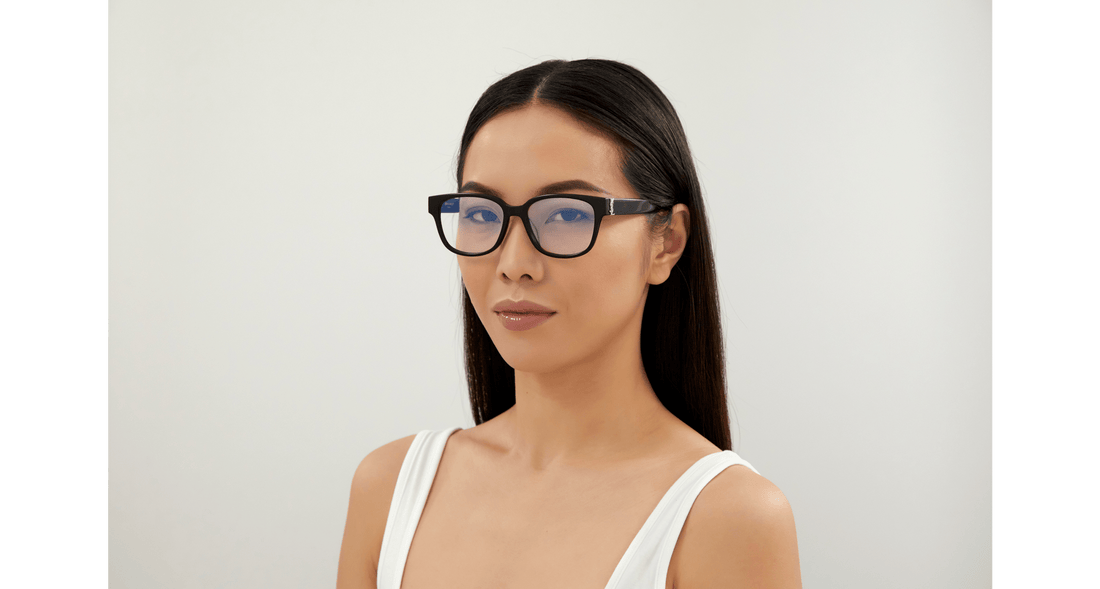 Gafas graduadas saint laurent sl m33/f 001 femenino talla 54mm - Vista de detalle