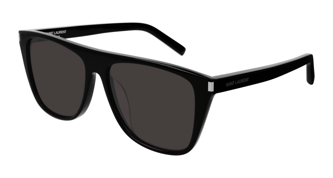 Occhiali da sole saint laurent sl 1/f 001 rectangular / squared unisex taglia 58mm - Vista principale