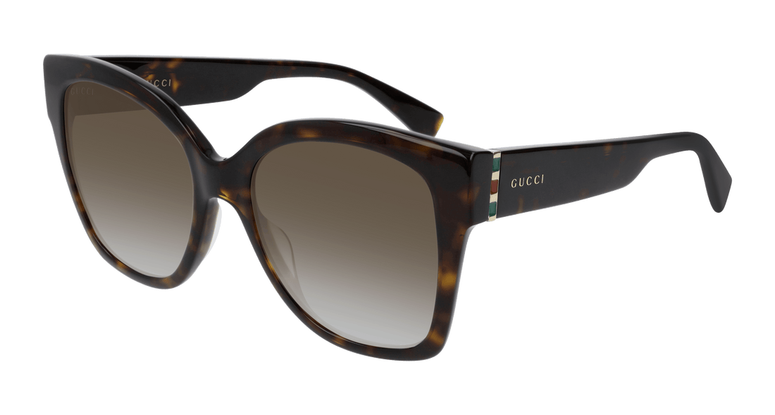 Sonnenbrillen gucci gg0459s 002 havana femenino größe 54mm - Hauptansicht