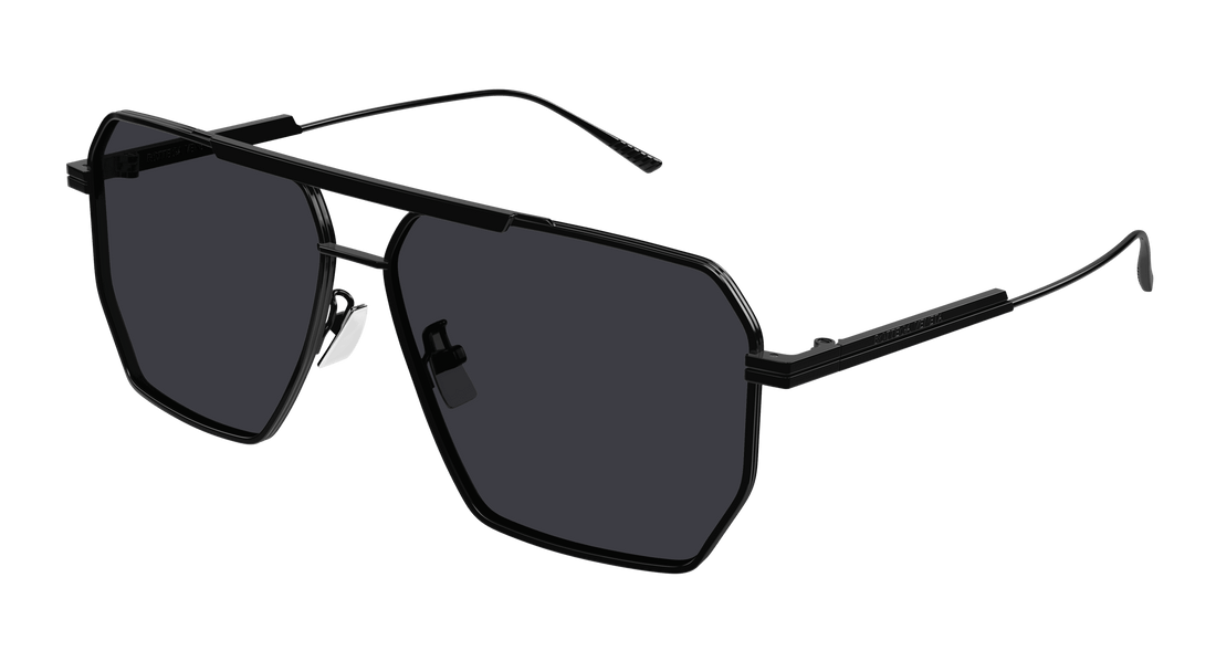 Lunettes de soleil bottega veneta bv1012s 001 masculino taille 60mm - Vue principale