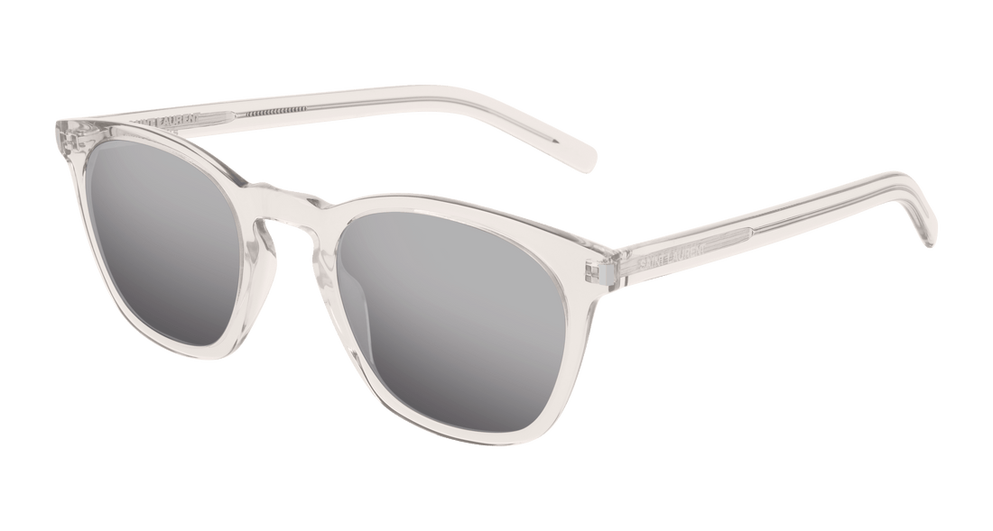 Occhiali da sole saint laurent sl 28 slim 006 square unisex taglia 49mm - Vista principale
