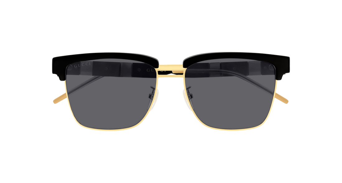 Sonnenbrillen gucci gg0603s 001 negro masculino größe 56mm - Detailansicht