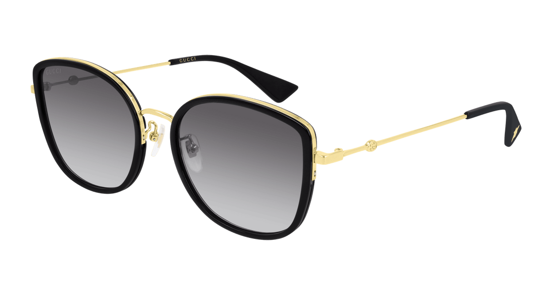 Sonnenbrillen gucci gg0606sk 001 negro femenino größe 56mm - Hauptansicht