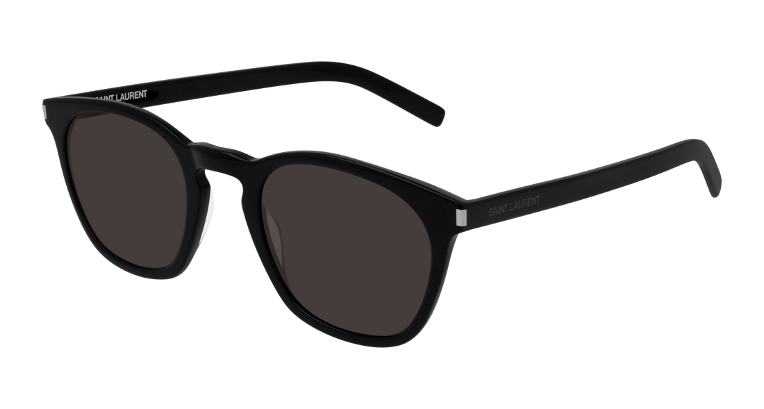 Occhiali da sole saint laurent sl 28 slim 001 square unisex taglia 49mm - Vista principale