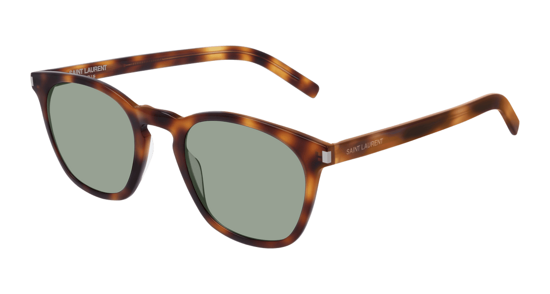 Occhiali da sole saint laurent sl 28 slim 002 square unisex taglia 49mm - Vista principale