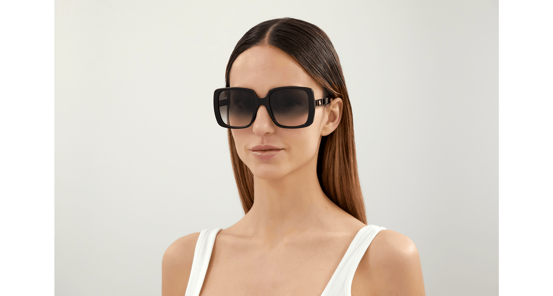 Gafas de sol gucci gg0632s 001 negro femenino talla 56mm - Vista de detalle