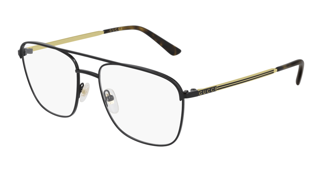 Occhiali da vista gucci gg0833o 001 masculino taglia 55mm - Vista principale