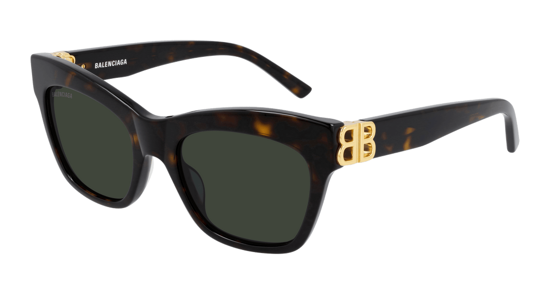 Solglasögon balenciaga bb0132s 002 femenino storlek 53mm - Huvudvy