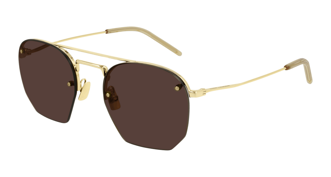 Occhiali da sole saint laurent sl 422 001 irregular masculino taglia 52mm - Vista principale