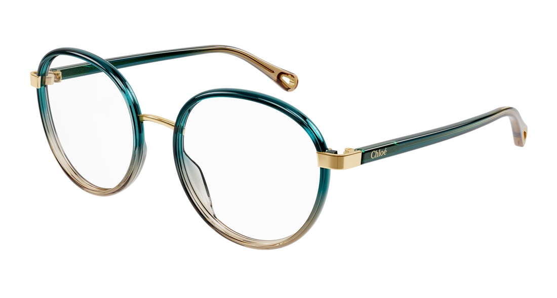 Glasögon chloé ch0033o 006 femenino storlek 51mm - Huvudvy