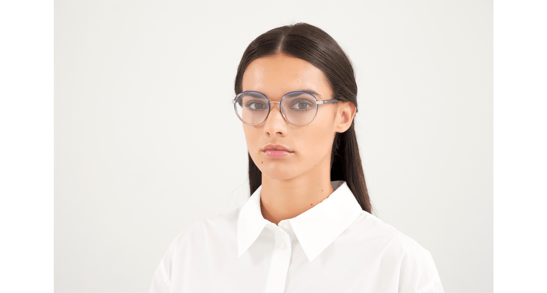 Óculos graduados chloé ch0033o 004 femenino tamanho 51mm - Vista de detalhe