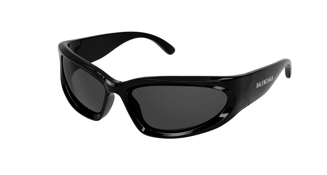 Sunčane naočale balenciaga bb0157s 001 rectangular masculino veličina 65mm - Glavni prikaz