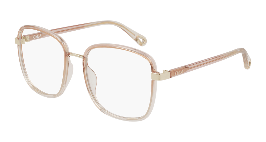 Glasögon chloé ch0034o 008 femenino storlek 50mm - Huvudvy