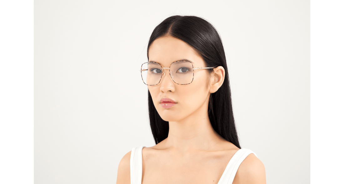 Occhiali da vista gucci gg0883oa 002 femenino taglia 55mm - Vista dettagliata
