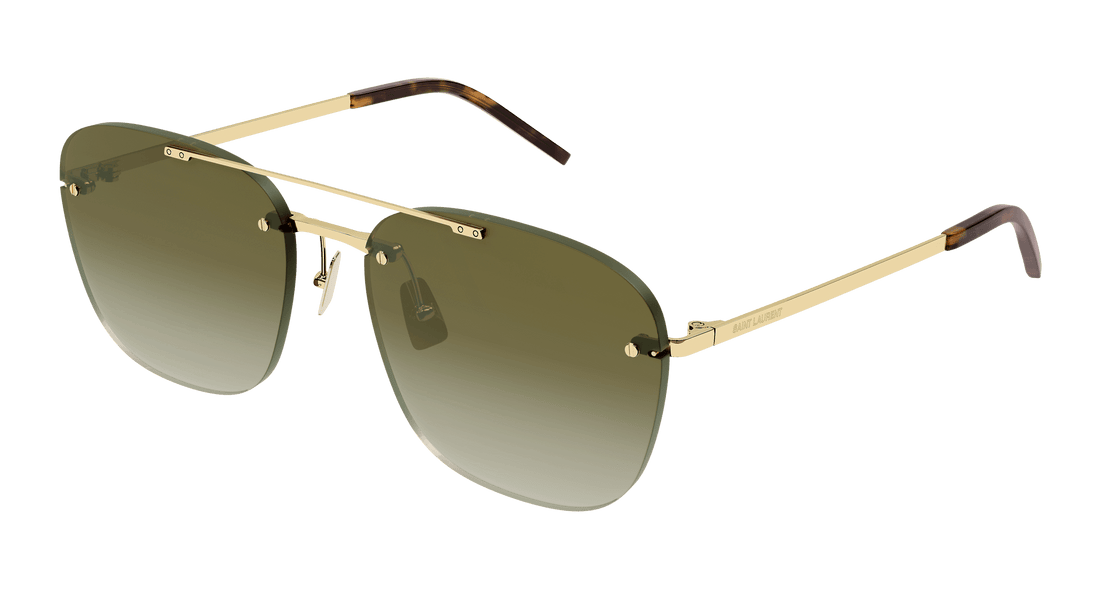 Occhiali da sole saint laurent sl 309 rimless 003 square unisex taglia 58mm - Vista principale