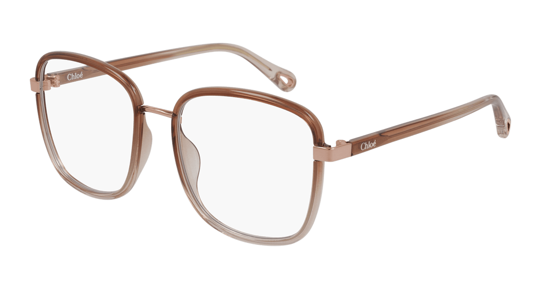 Glasögon chloé ch0034o 001 femenino storlek 53mm - Huvudvy