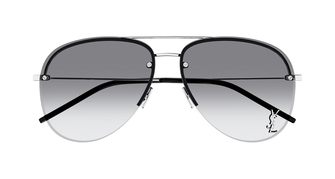 Occhiali da sole saint laurent classic 11 m 005 pilot unisex taglia 59mm - Vista dettagliata