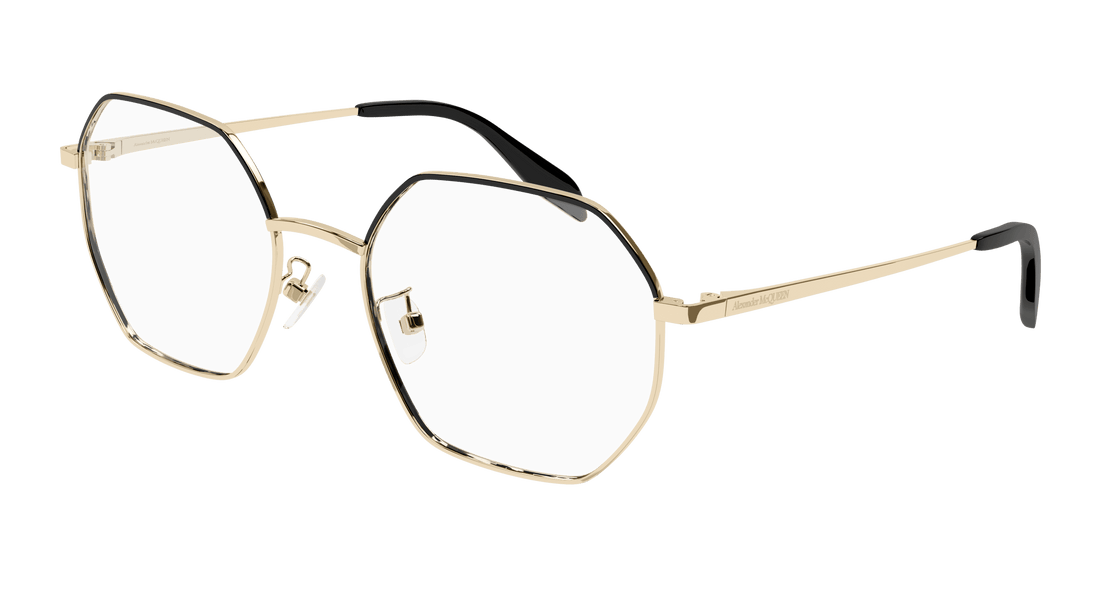 Briller alexander mcqueen am0338o 001 unisex størrelse 54mm - Hovedvisning