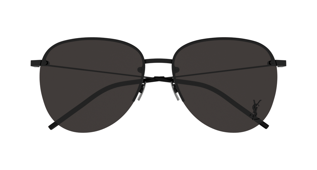 Occhiali da sole saint laurent sl 328/k m 001 pilot unisex taglia 61mm - Vista dettagliata