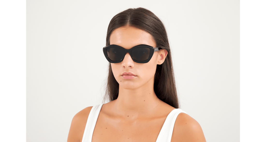 Occhiali da sole saint laurent sl 68 001 irregular femenino taglia 54mm - Vista dettagliata