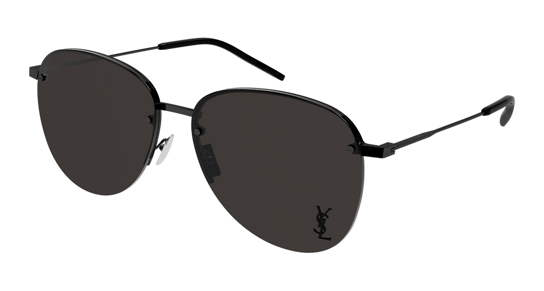 Occhiali da sole saint laurent sl 328/k m 001 pilot unisex taglia 61mm - Vista principale