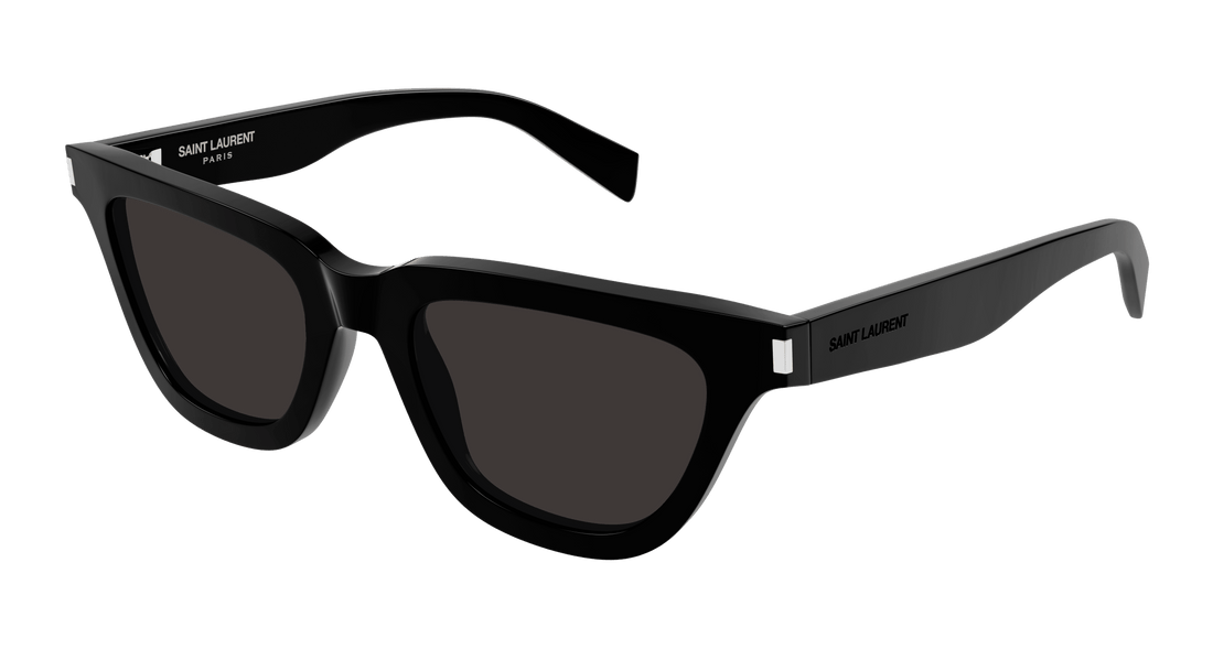 Óculos de sol saint laurent sl 462 sulpice 001 rectangular femenino tamanho 53mm - Vista principal