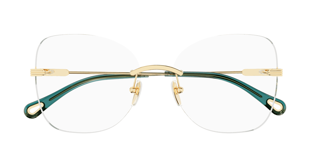 Glasögon chloé ch0136o 001 femenino storlek 57mm - Detaljvy