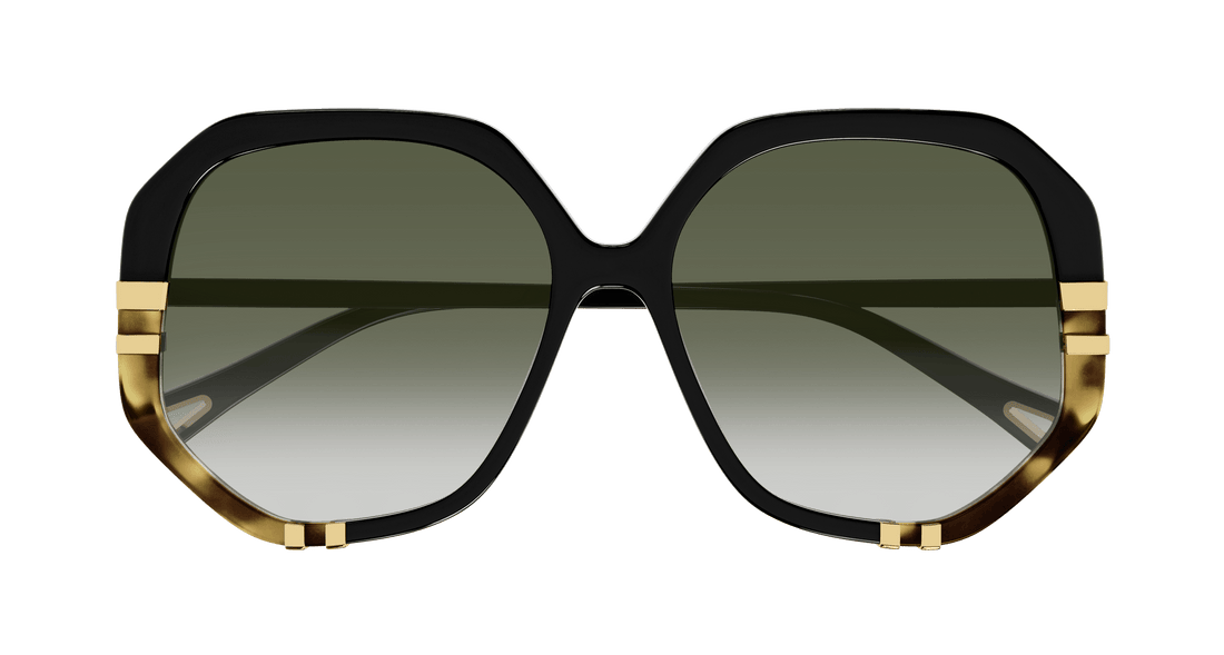 Occhiali da sole chloé ch0105s 006 irregular femenino taglia 55mm - Vista dettagliata