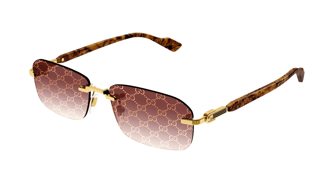Lunettes de soleil gucci gg1221s 004 masculino taille 56mm - Vue principale
