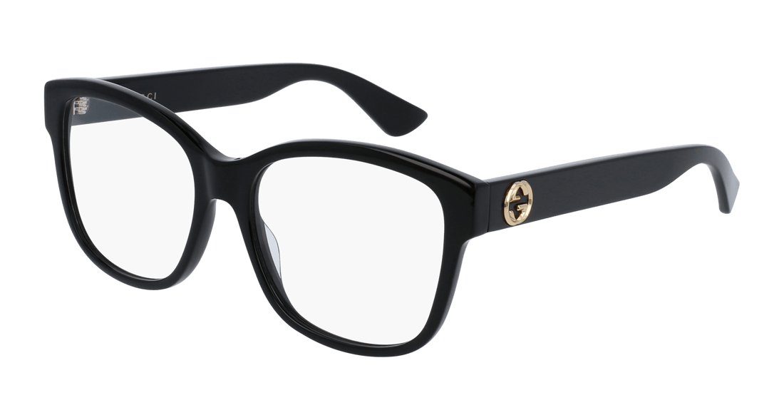 Prescription glasses gucci gg0038on 001 femenino size 54mm - Main view
