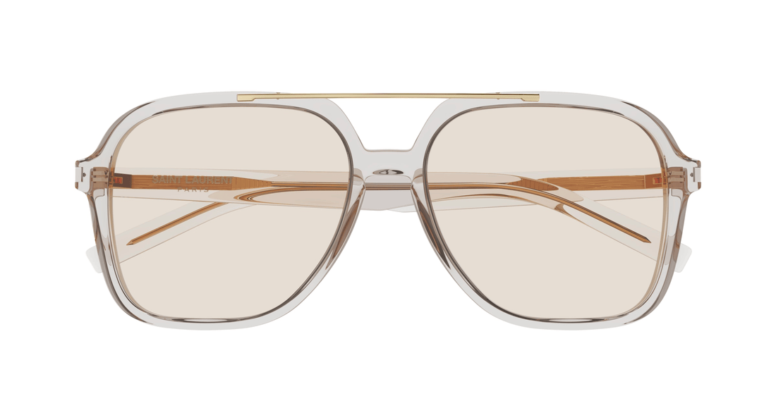 Occhiali da sole saint laurent sl 545 002 square femenino taglia 58mm - Vista dettagliata