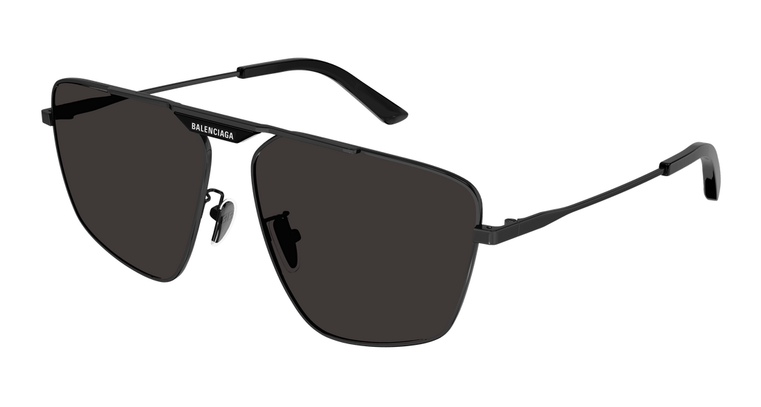 Lunettes de soleil balenciaga bb0246sa 001 geometric masculino taille 61mm - Vue principale