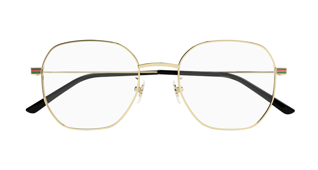 Occhiali da vista gucci gg1125oa 001 masculino taglia 53mm - Vista dettagliata