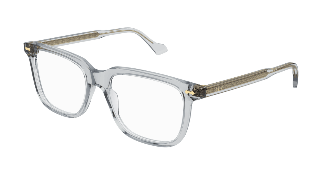 Óculos graduados gucci gg0737o 010 masculino tamanho 53mm - Vista principal