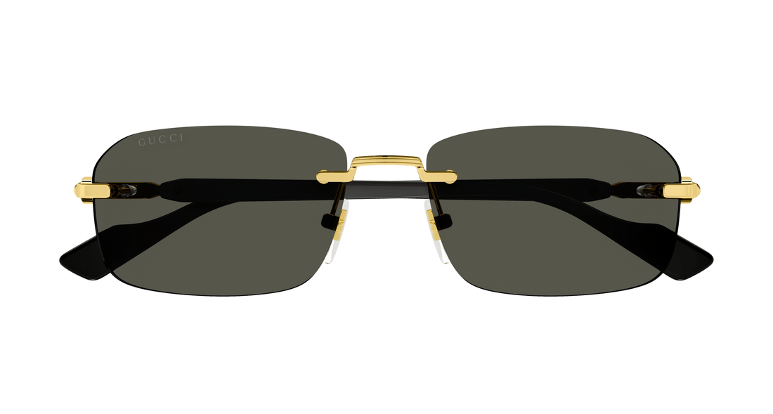 Lunettes de soleil gucci gg1221s 001 masculino taille 56mm - Vue détaillée